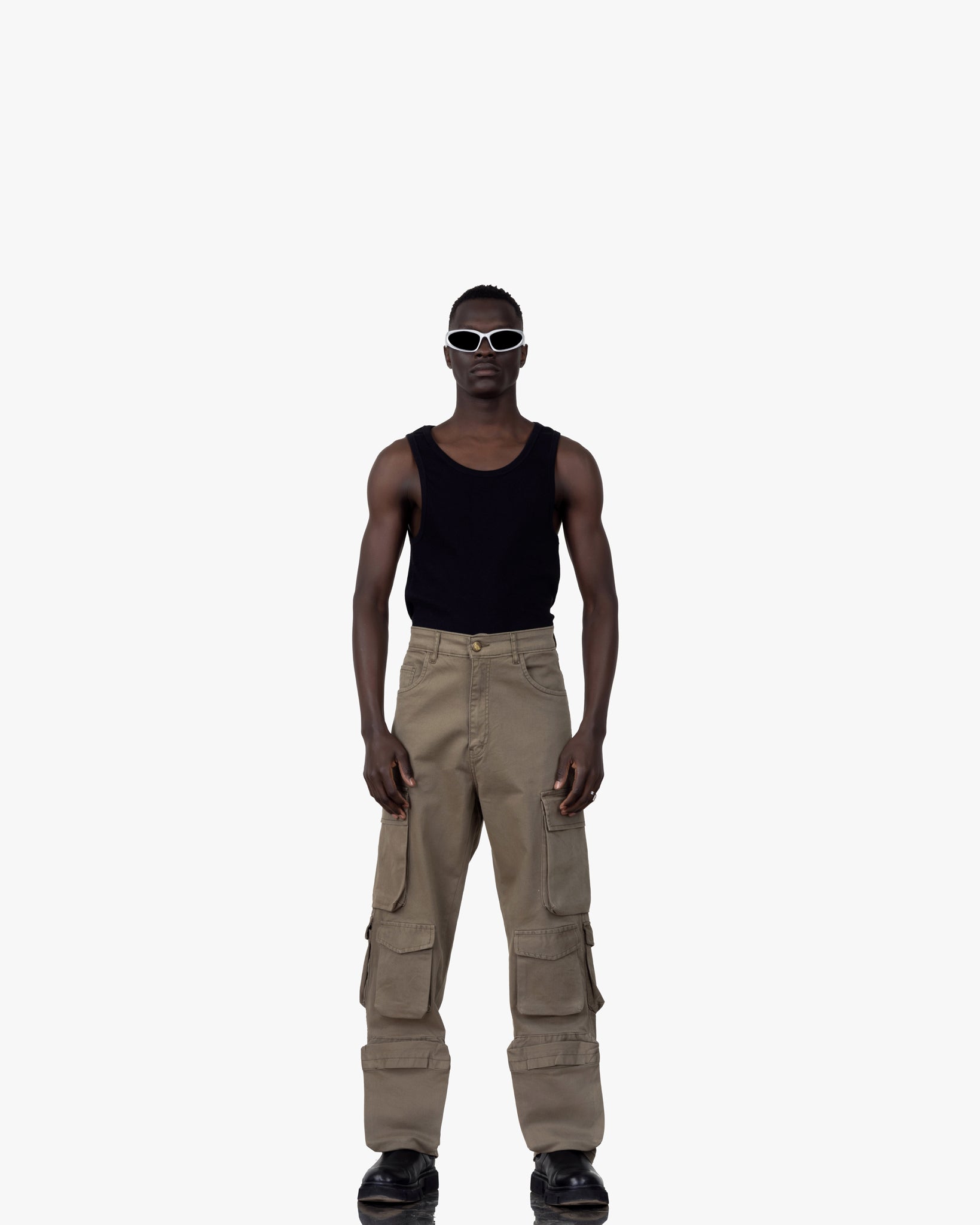 Buy Aelfric Eden Men's Cargo Joggers Pants Casual Hip Hop Sweatpants  Japanese Harajuku Streetwear with Multi Pockets (#03Black, Medium) at  Amazon.in
