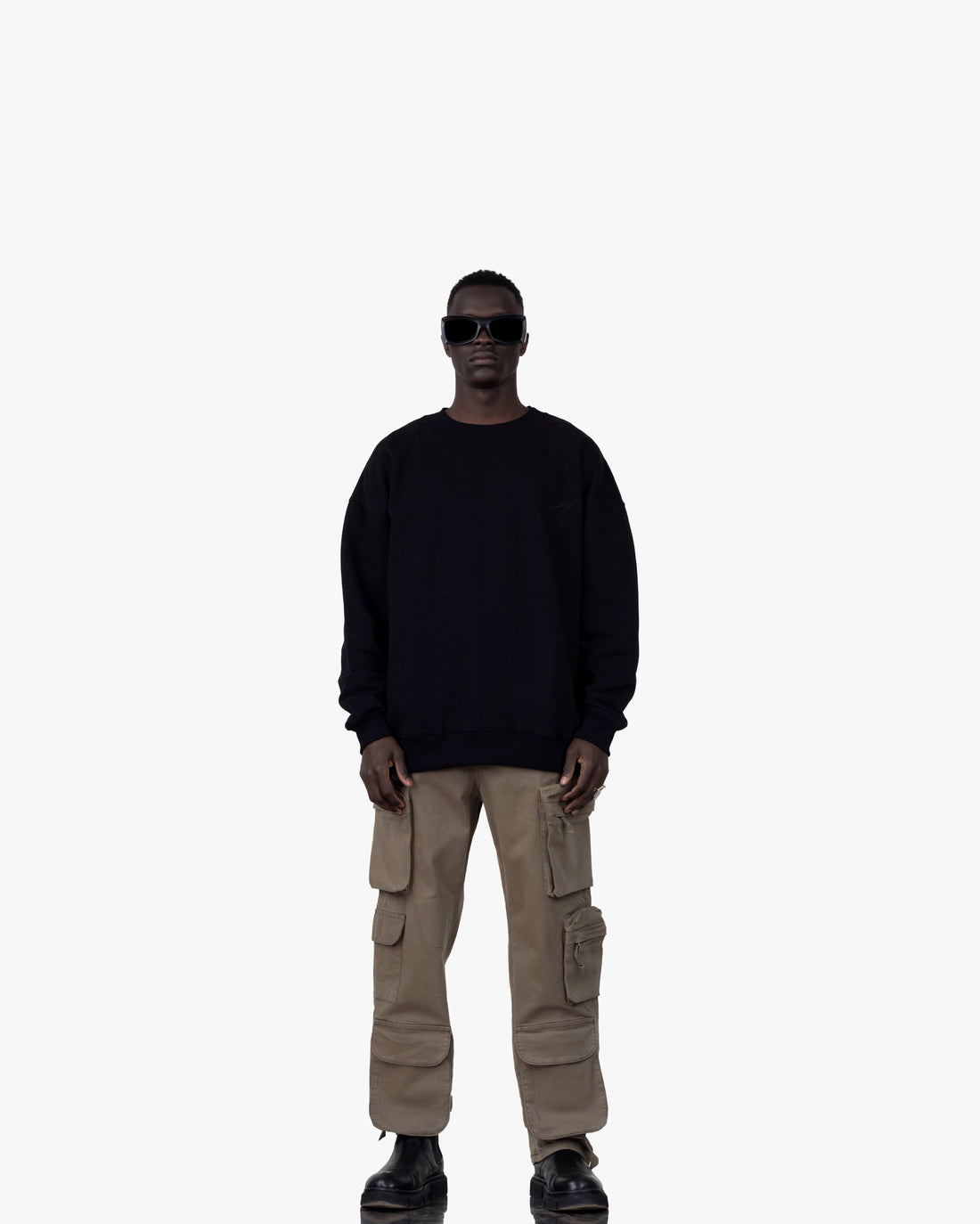 Streetwear Basic Oversized Fit Sweatshirt