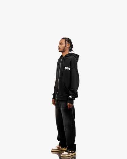 Overthinking Zip Up Hoodie