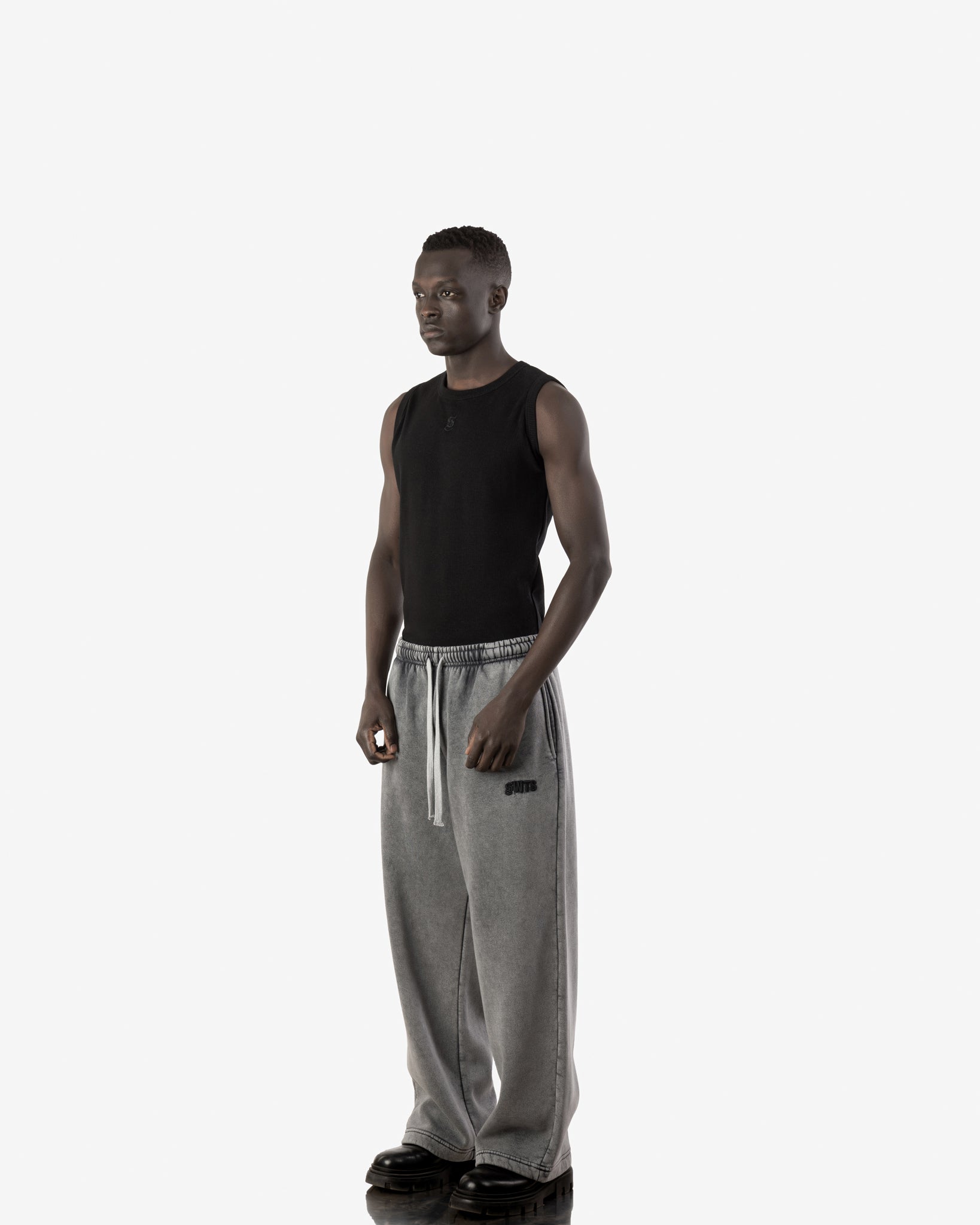 Washed SWTS Sweatpants In Grey