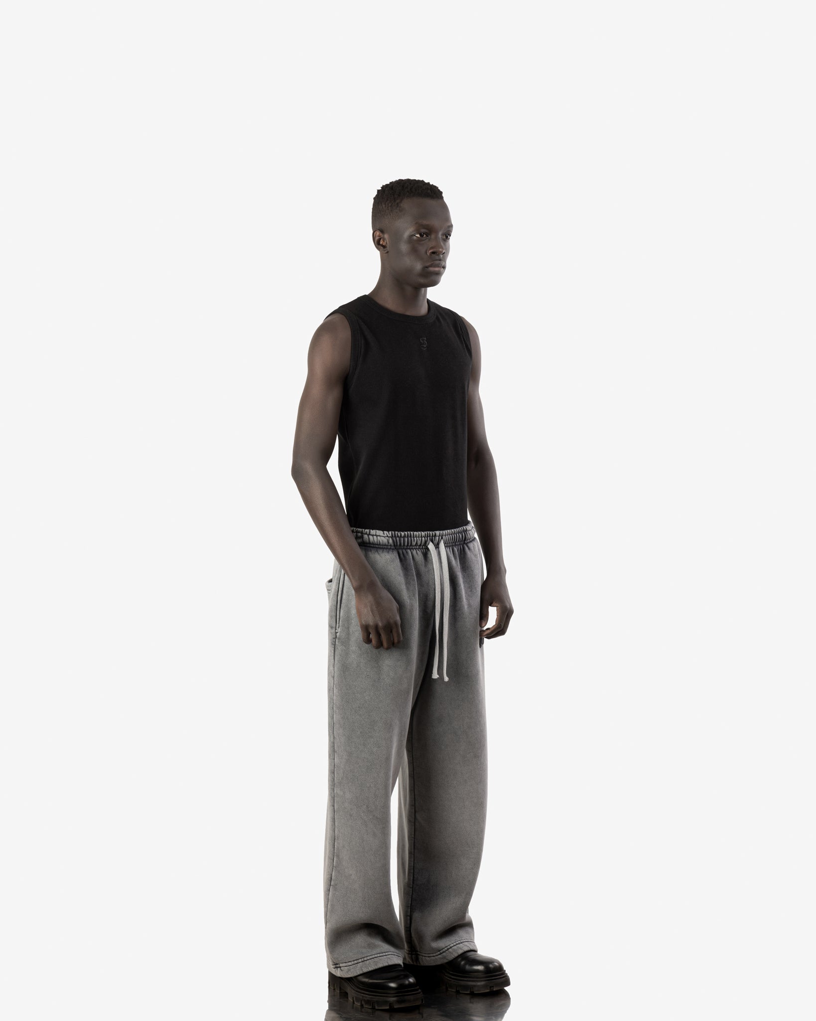 Washed SWTS Sweatpants In Grey