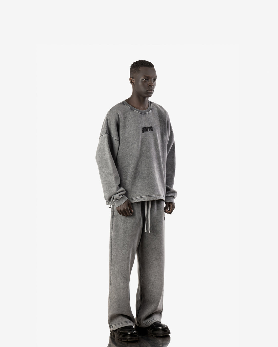 Washed SWTS Sweatshirt In Grey