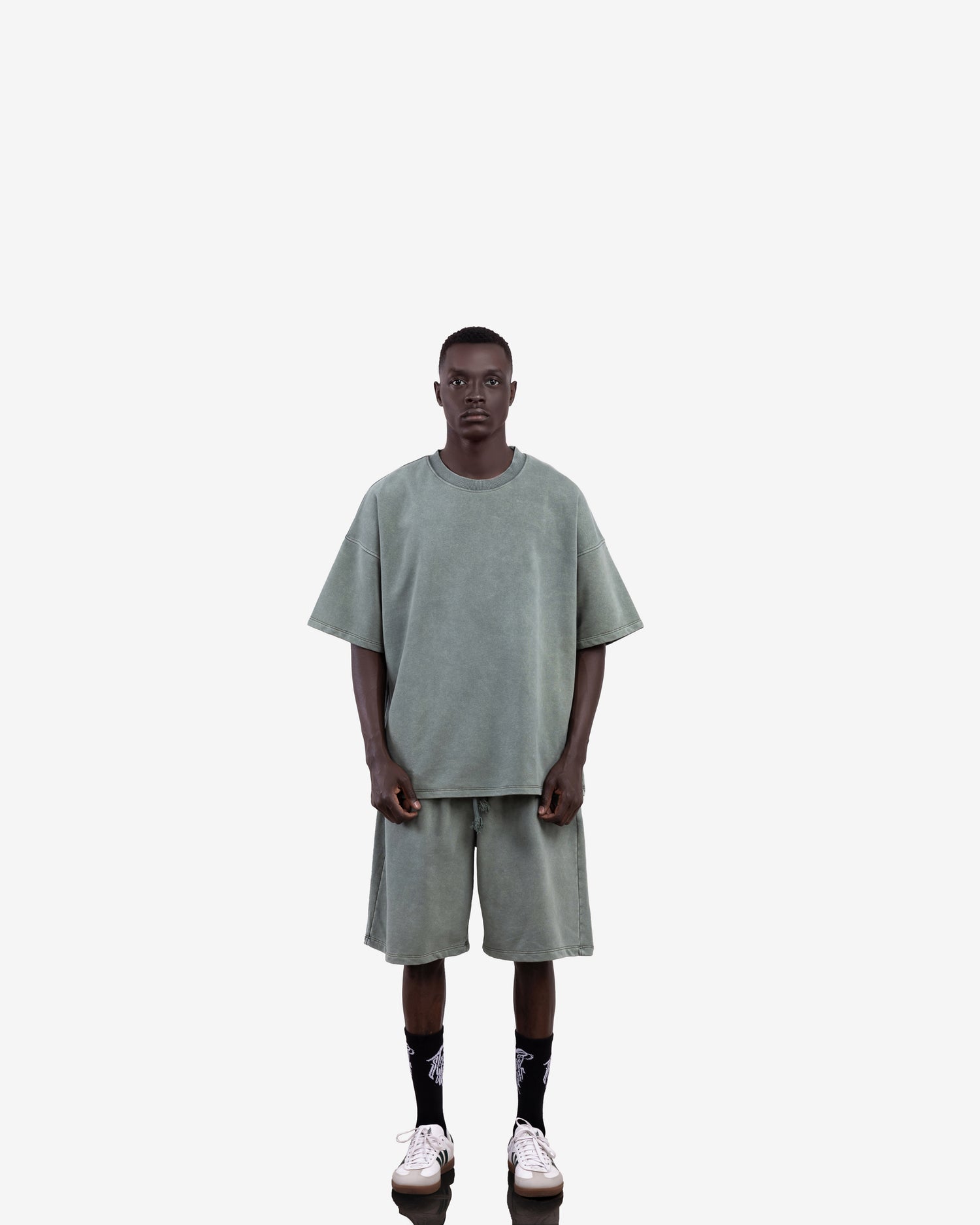 Washed Basic Oversized T-Shirt