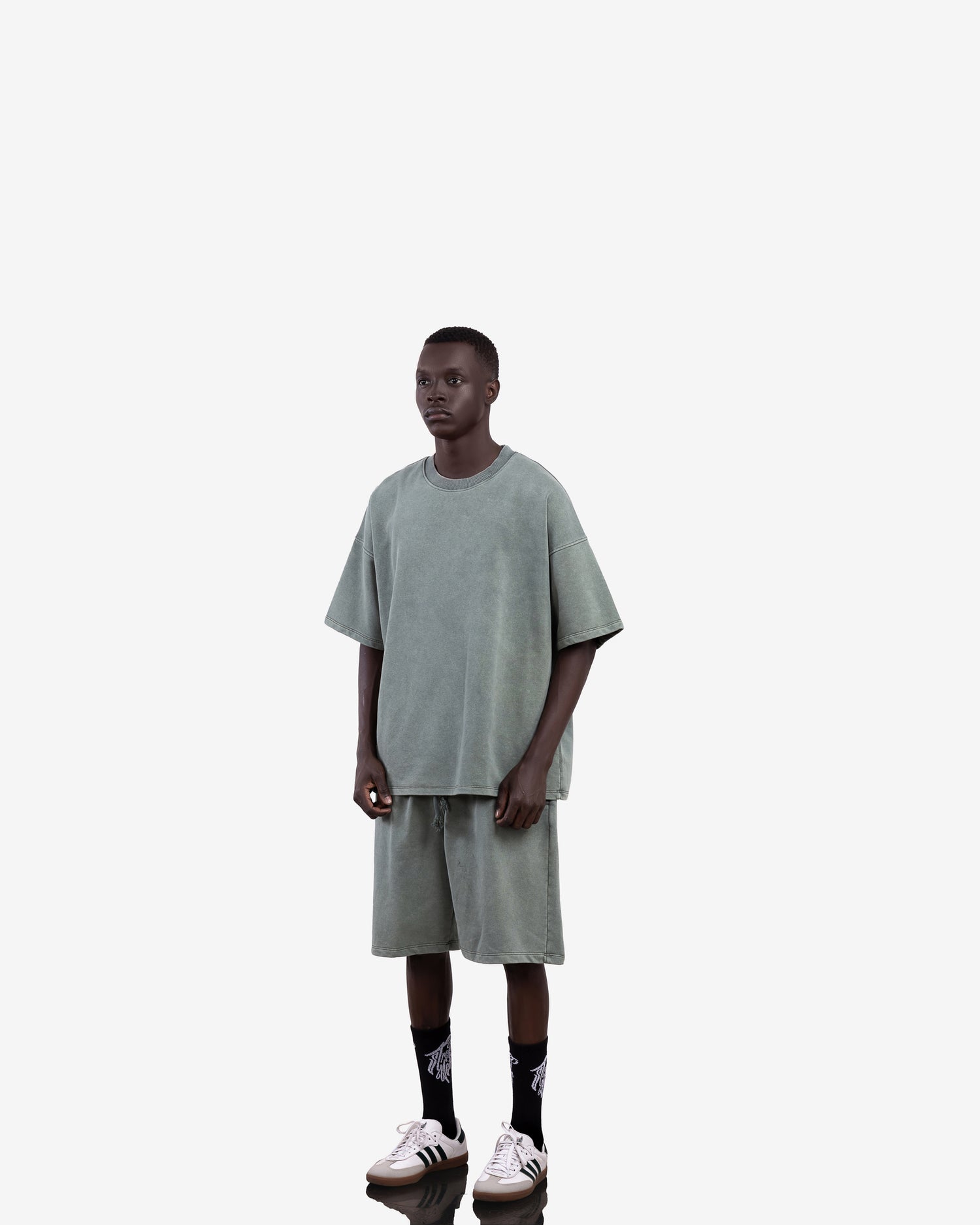 Washed Basic Oversized T-Shirt