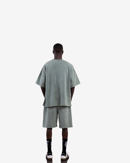 Washed Basic Oversized T-Shirt